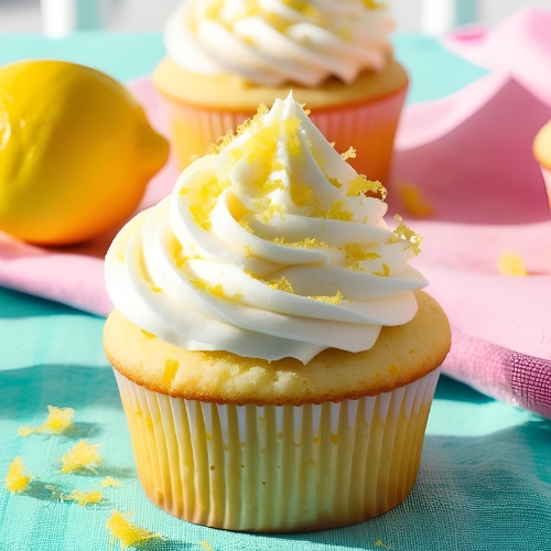 Lemon Crunch Cupcakes