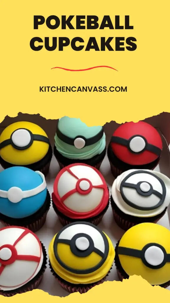 Pokeball Cupcakes