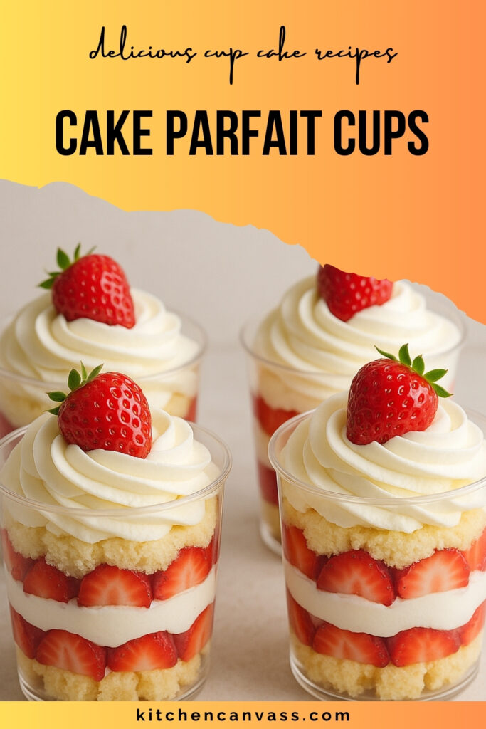 cake parfait cups