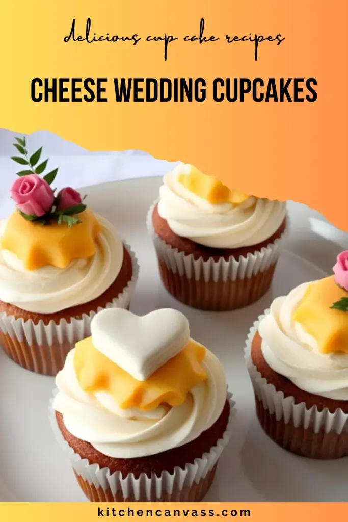 cheese wedding cupcakes