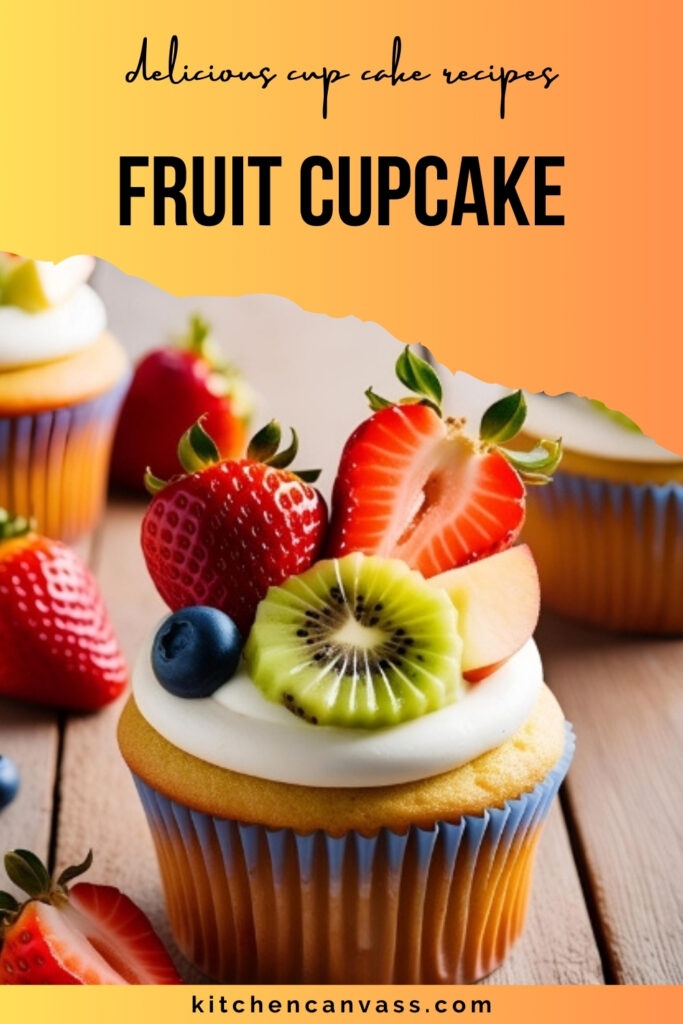 fruit cupcake
