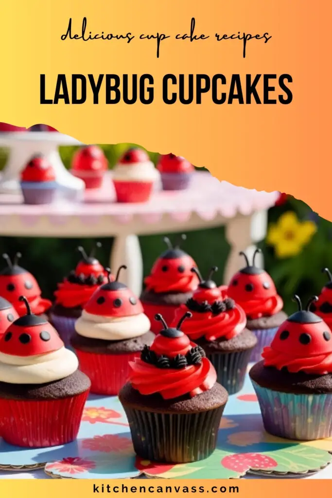 ladybug cupcakes