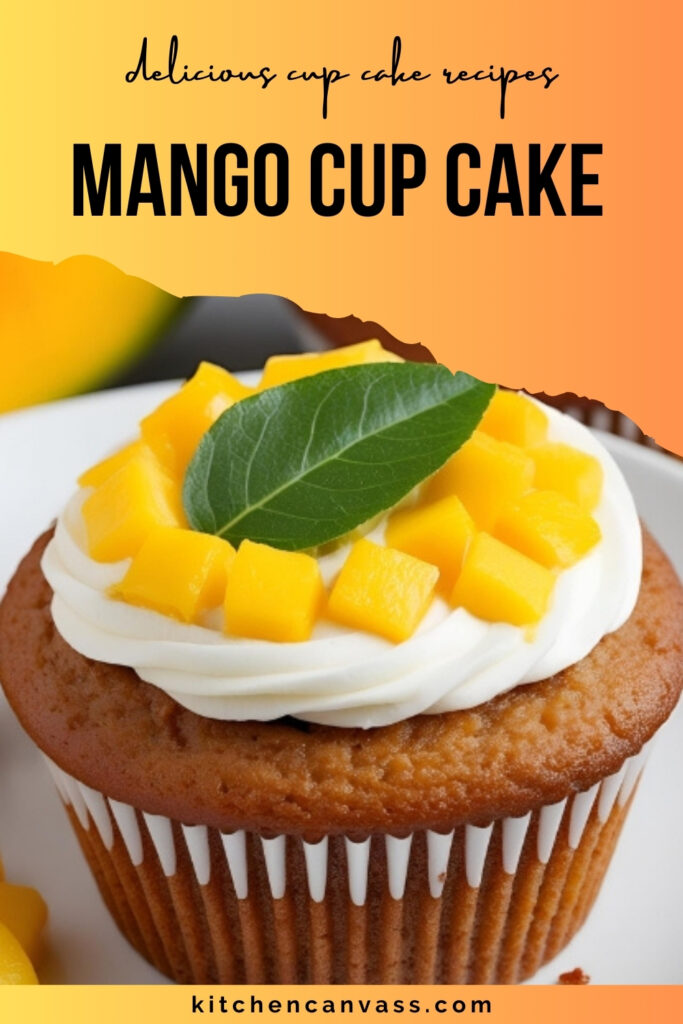 mango cup cake