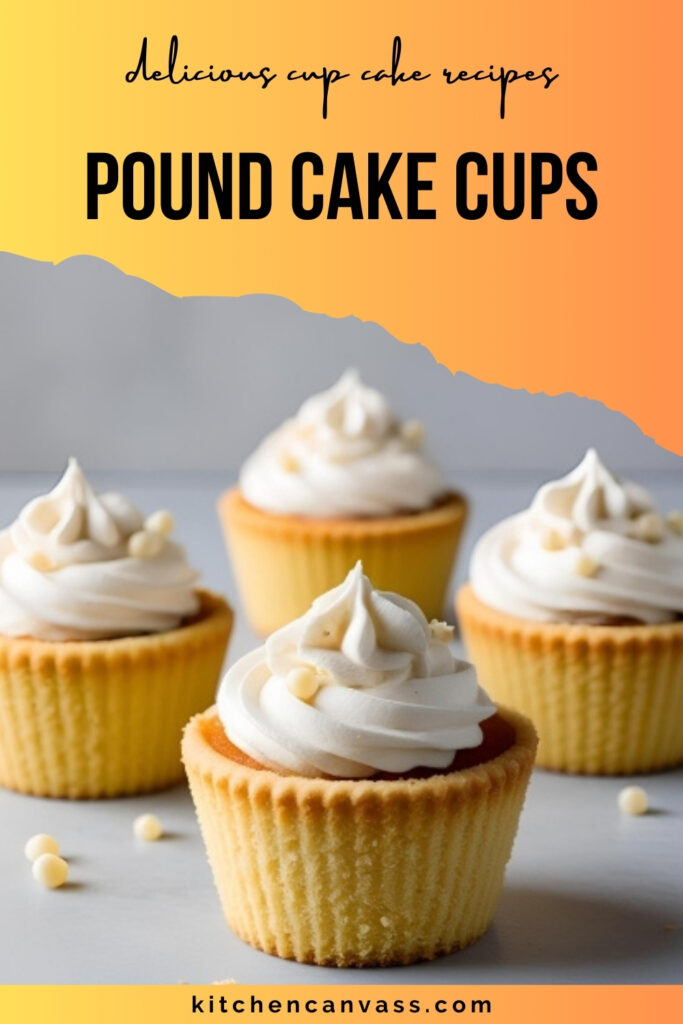 pound cake cups