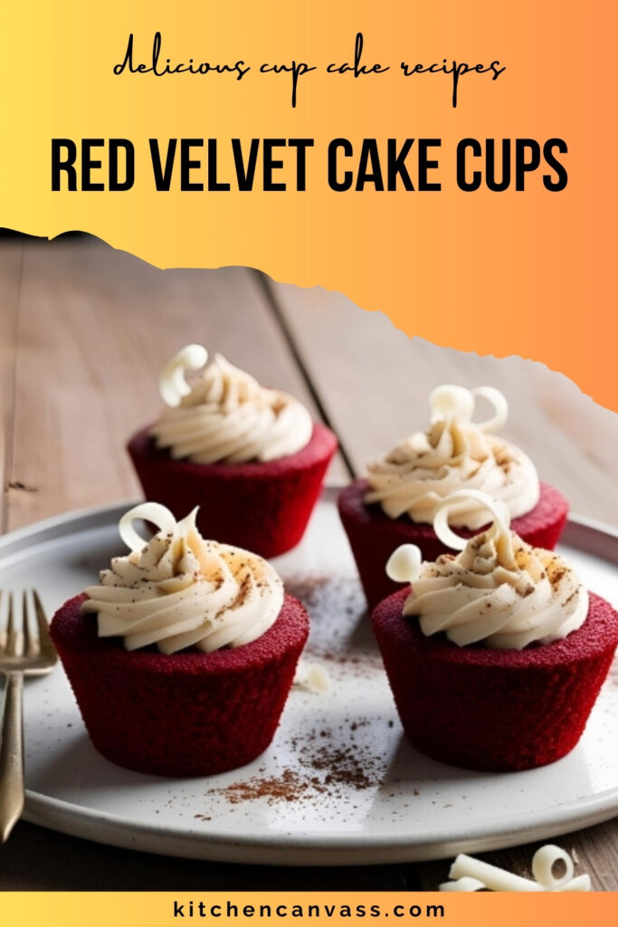 red velvet cake cups