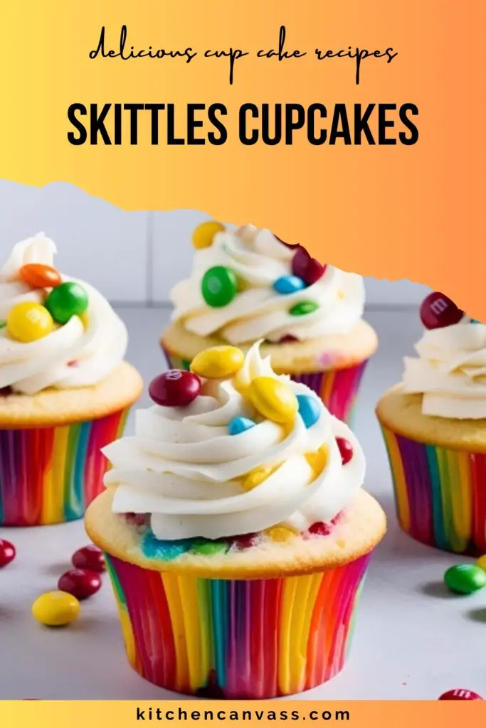 skittles cupcakes
