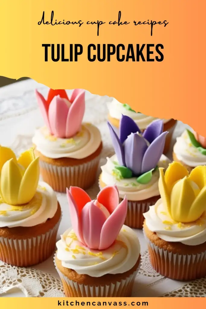 tulip cupcakes