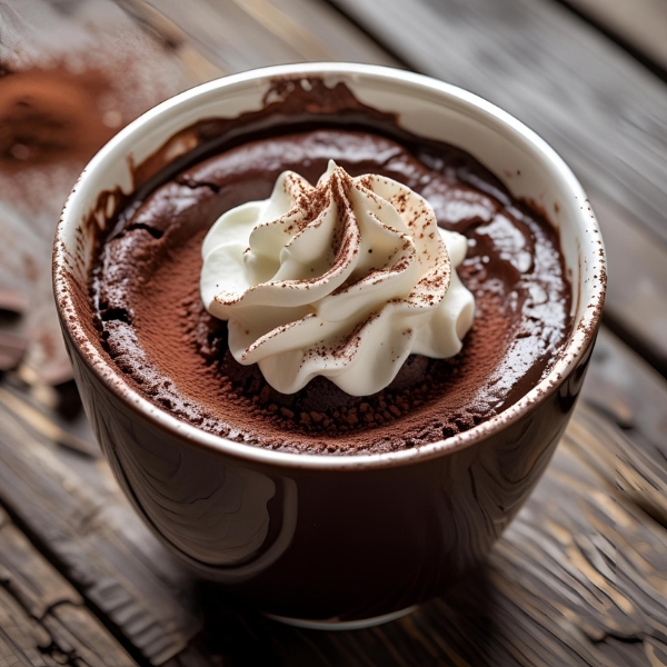 Chocolate Fudge Mug Cake