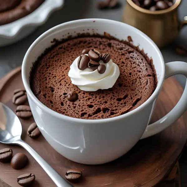 Coffee Chocolate Mug Cake