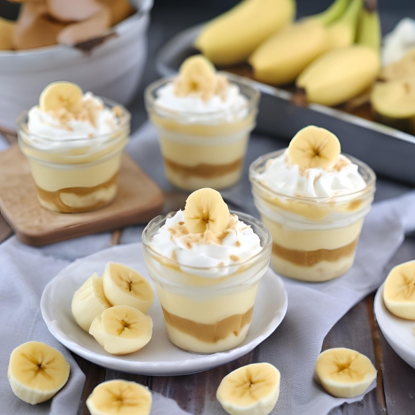 Banana Pudding Cheesecake Cups