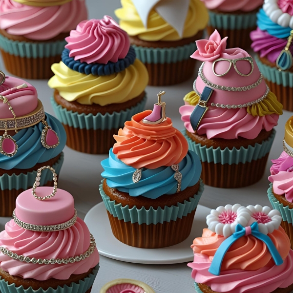 fashionista cupcakes