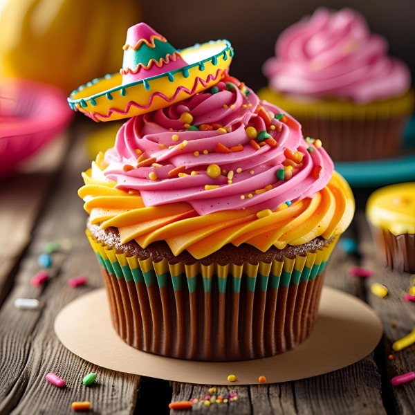 fiesta cupcake ideas