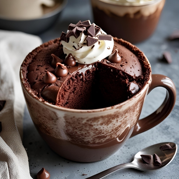 Chocolate Protein Mug Cake