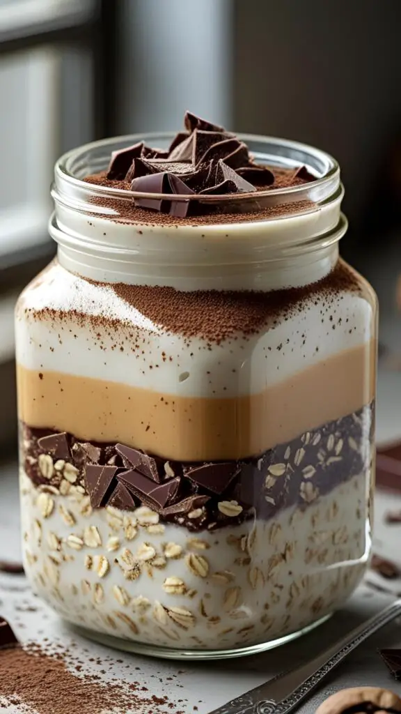 Tiramisu Overnight Oats