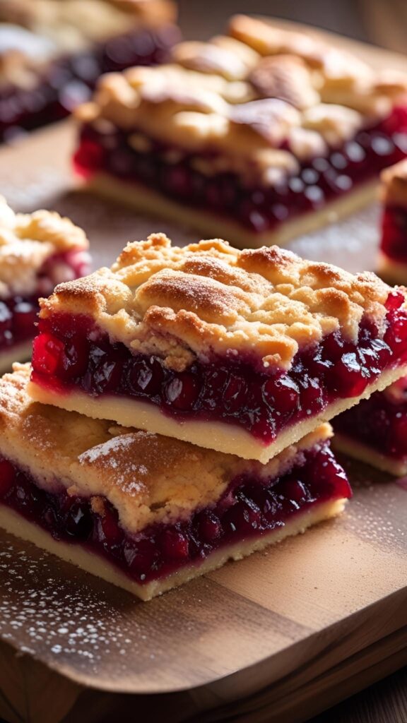 Cranberry Dessert Bars