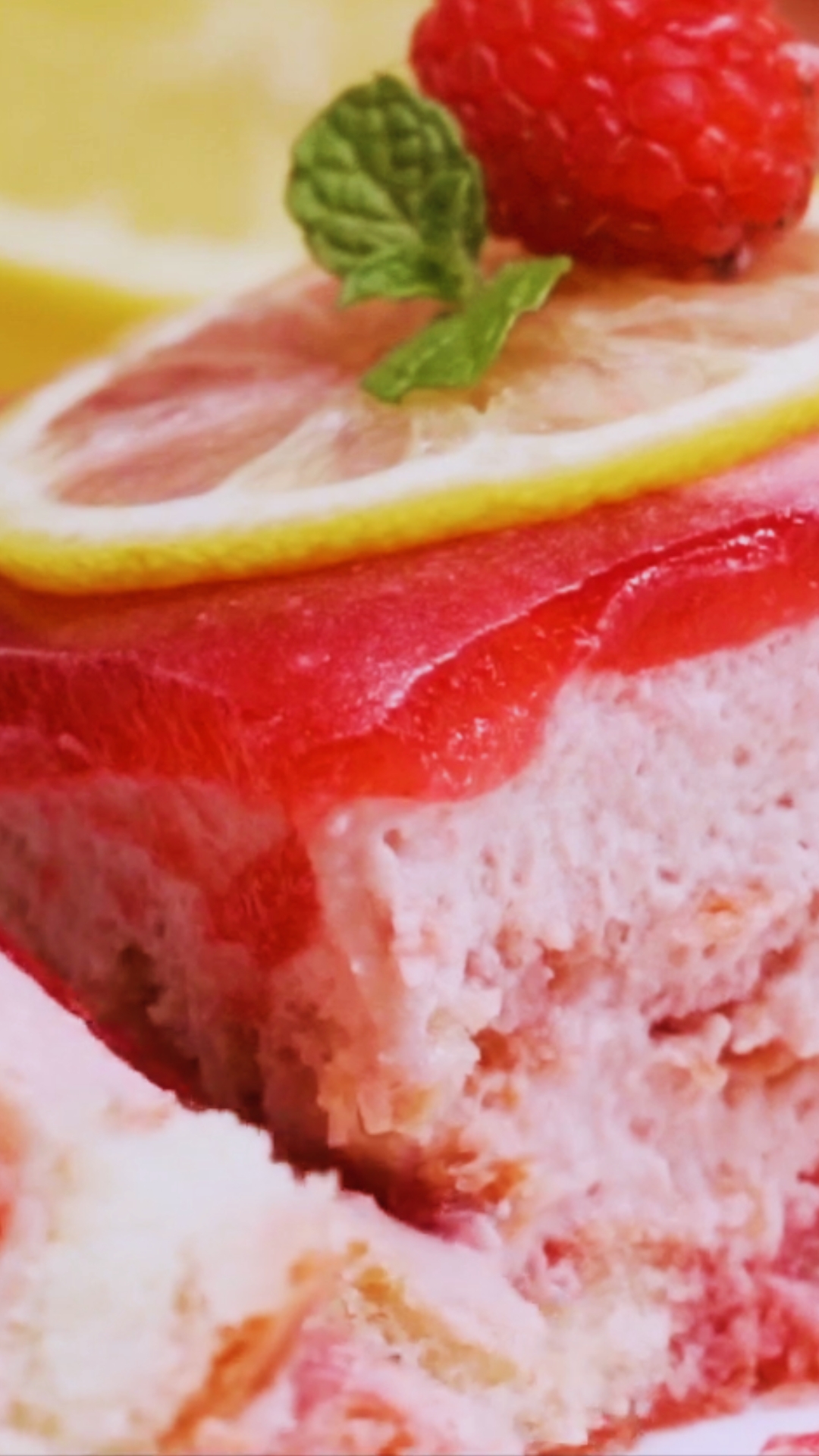 raspberry lemon tiramisu