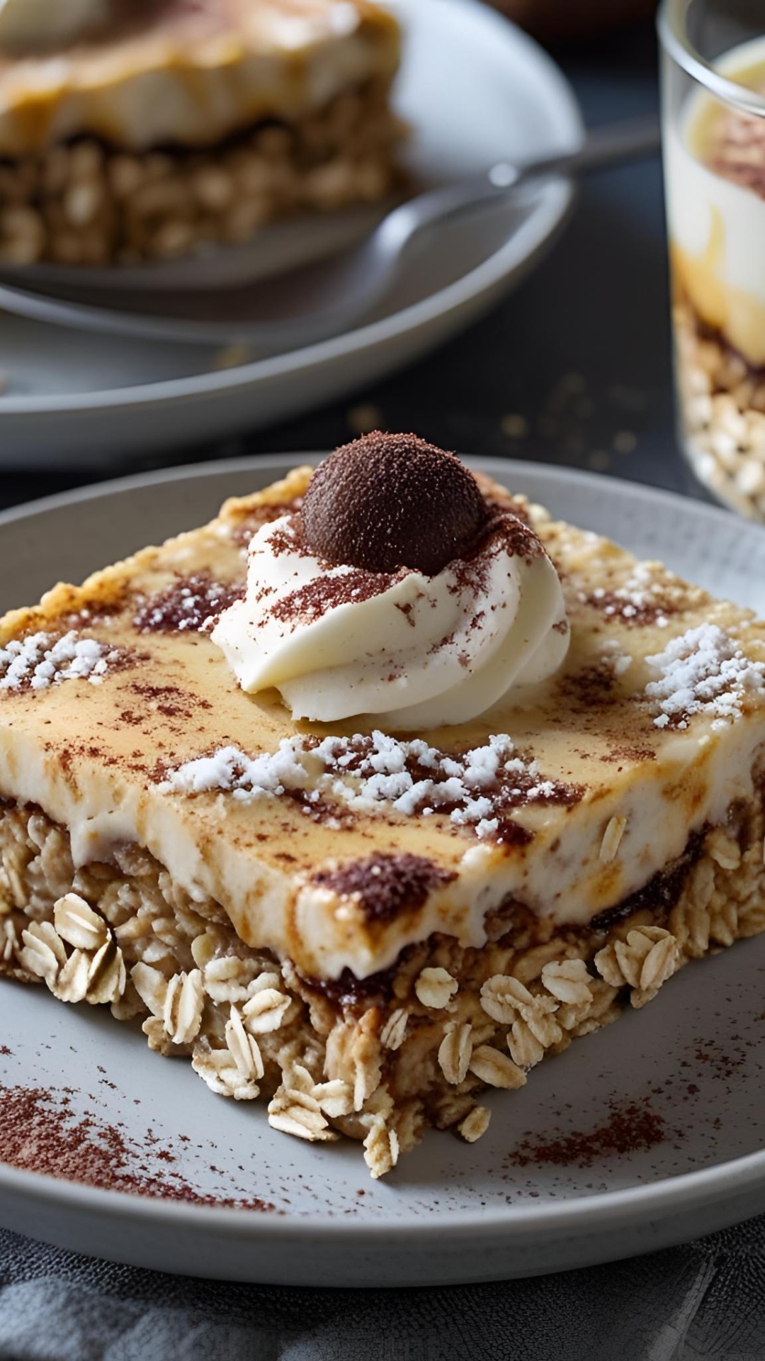 tiramisu baked oats