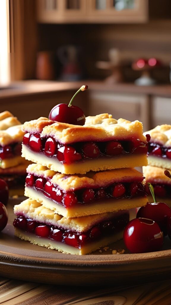 Cherry Pie Filling Dessert Bars