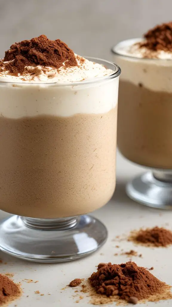 tiramisu blended oats recipe