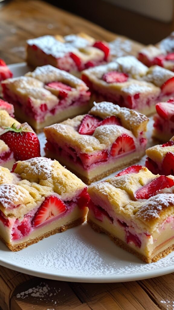 Strawberry Dessert Bars