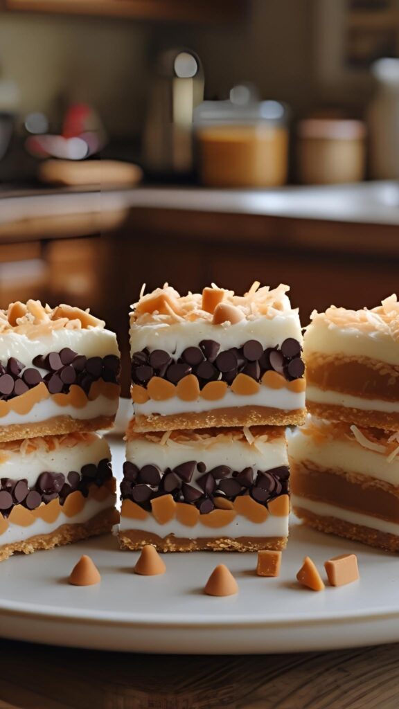 5 layer dessert bars