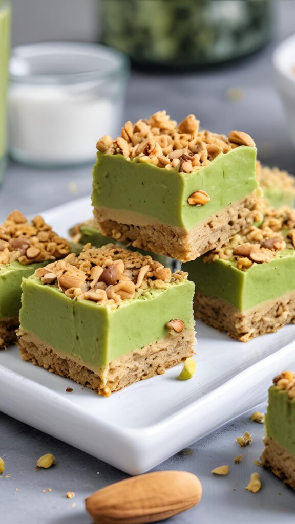 Pistachio Pudding Dessert Bars