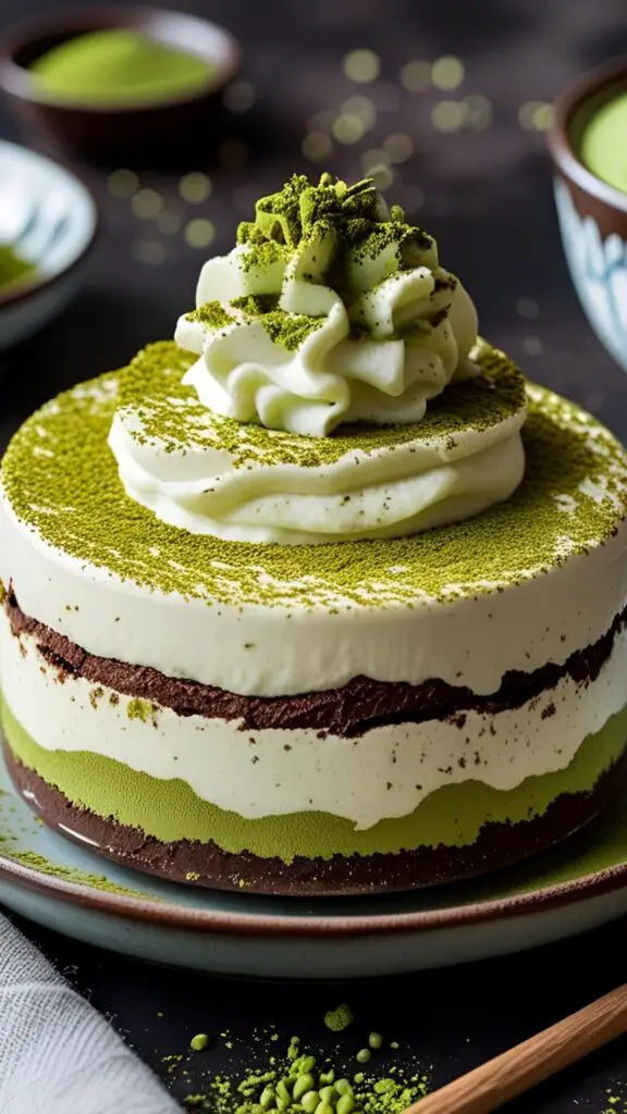 chocolate matcha tiramisu recipe