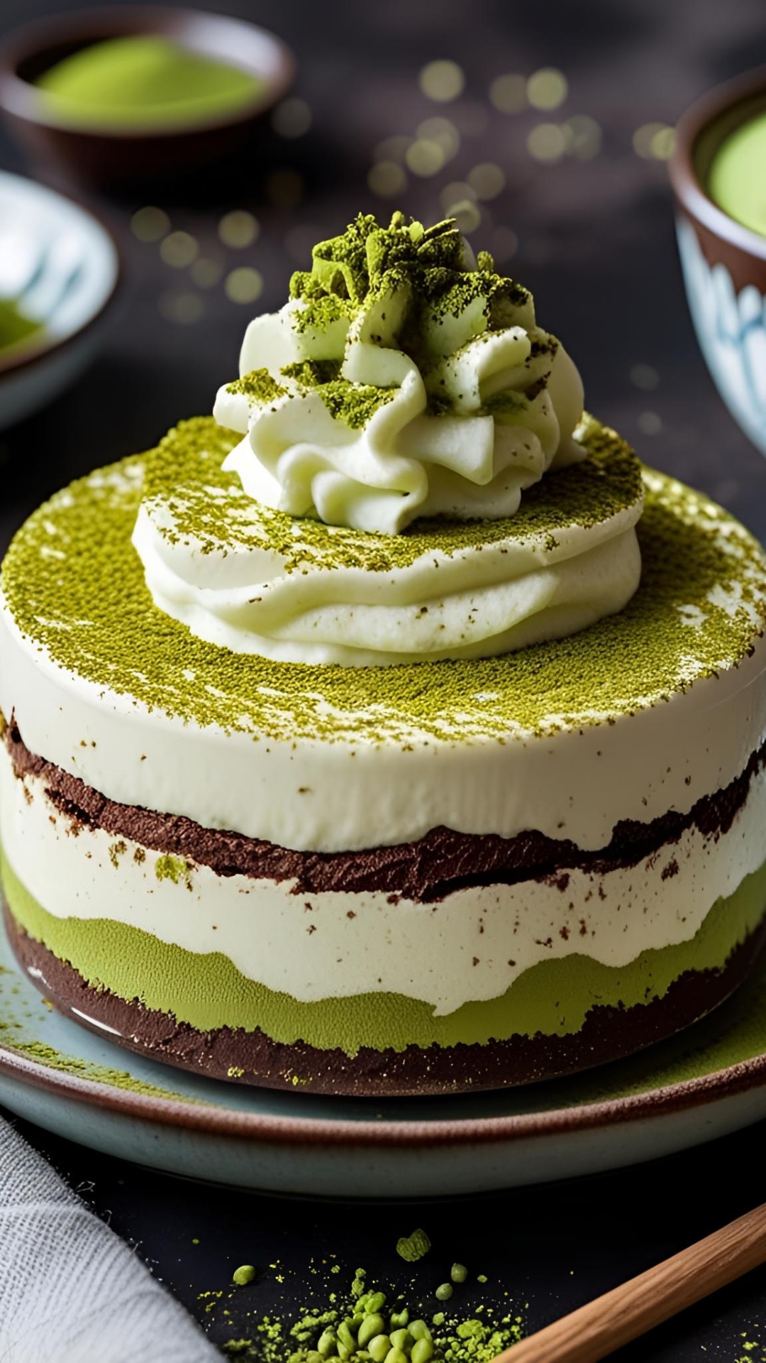 chocolate matcha tiramisu recipe