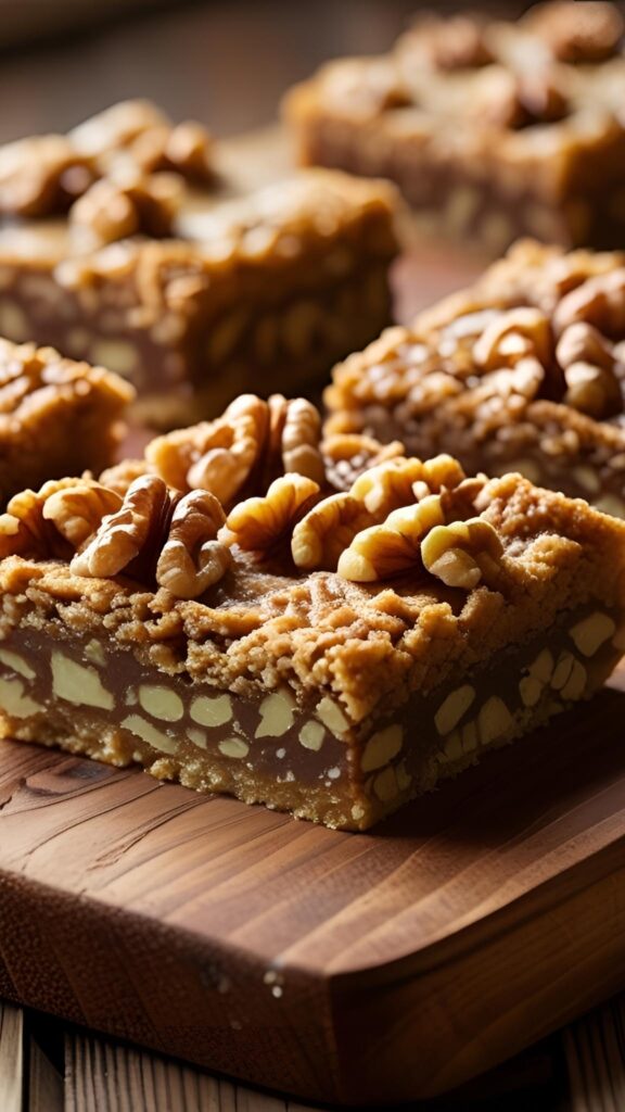 Walnut Dessert Bars