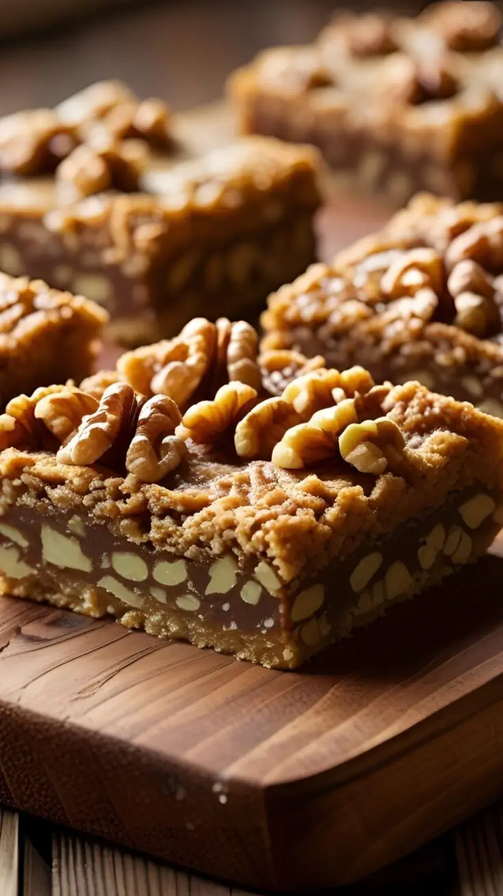Walnut Dessert Bars