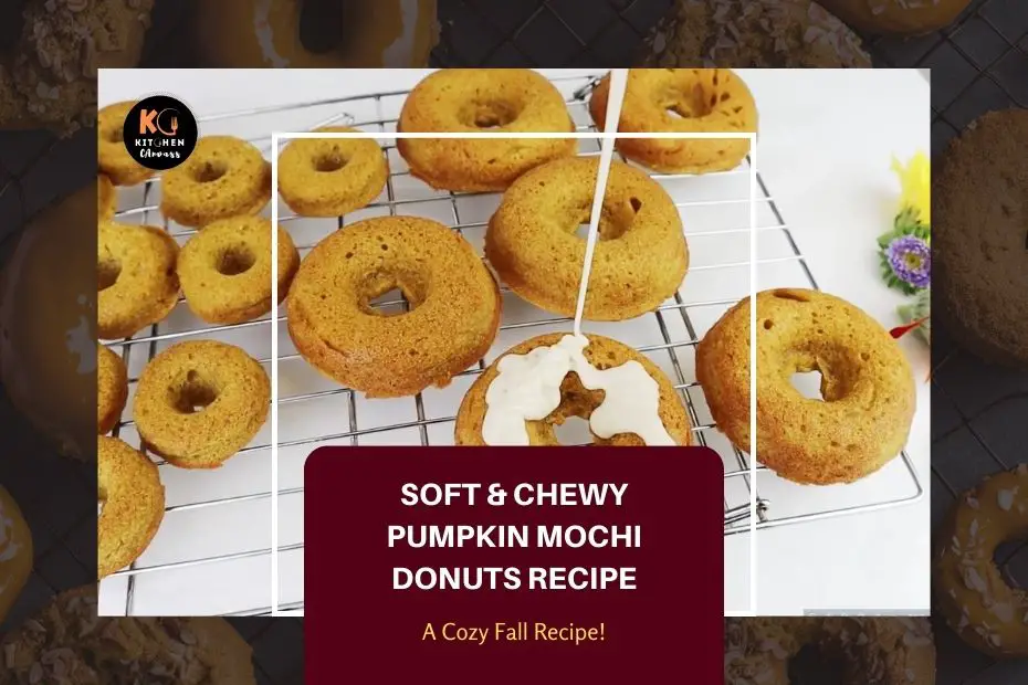 Pumpkin Mochi Donuts recipe