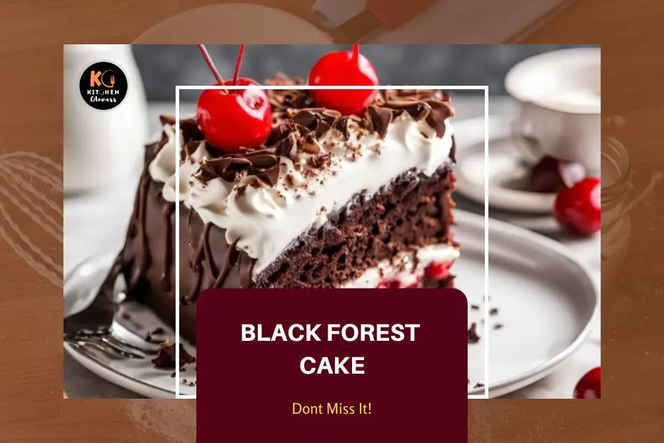 Black Forest Cake recipe