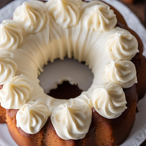 Bundt Cake With Cream Cheese Frosting