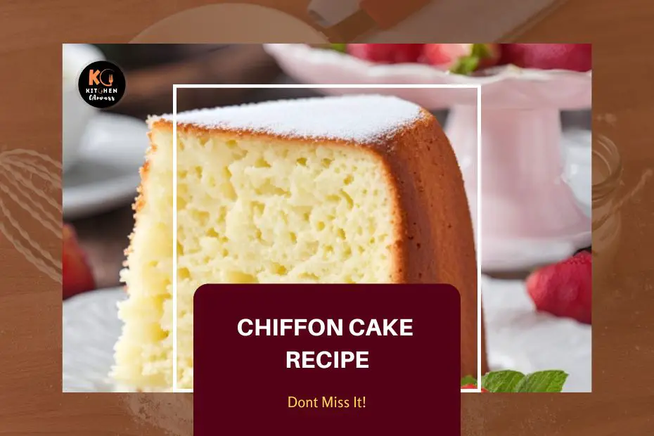 Chiffon Cake