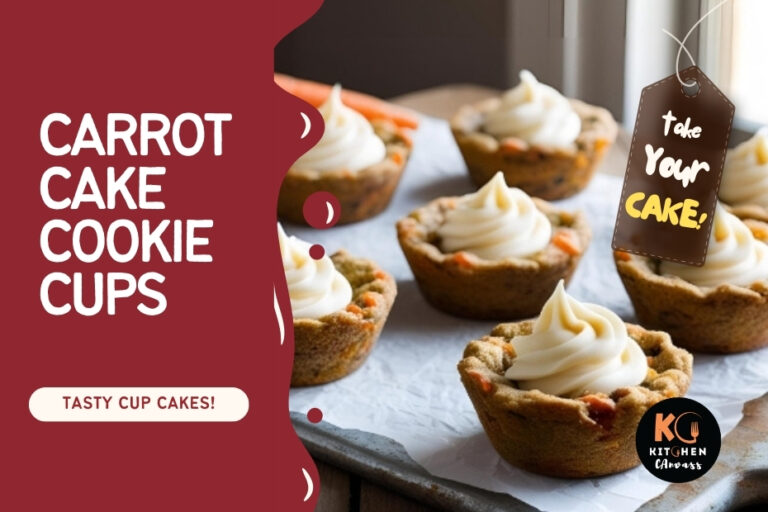 Carrot Cake Cookie Cups – A Bite-Sized Twist on a Classic Dessert!