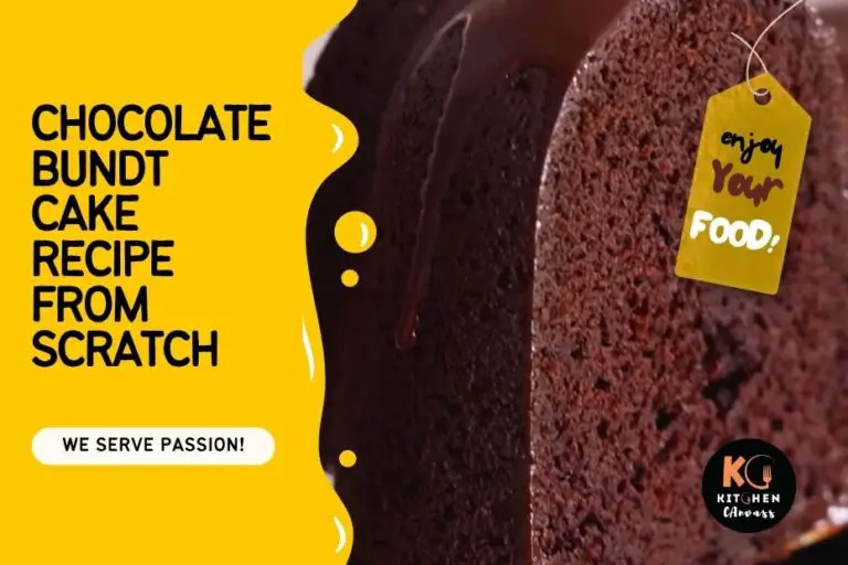 Chocolate Bundt Cake Recipe –  A Rich and Decadent Delight