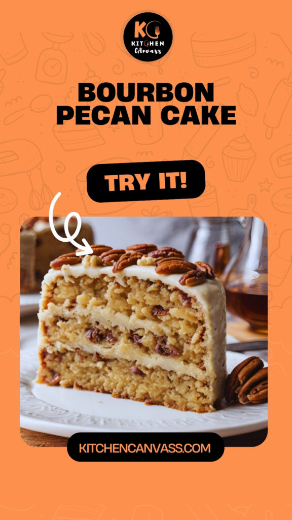 Bourbon Pecan Cake