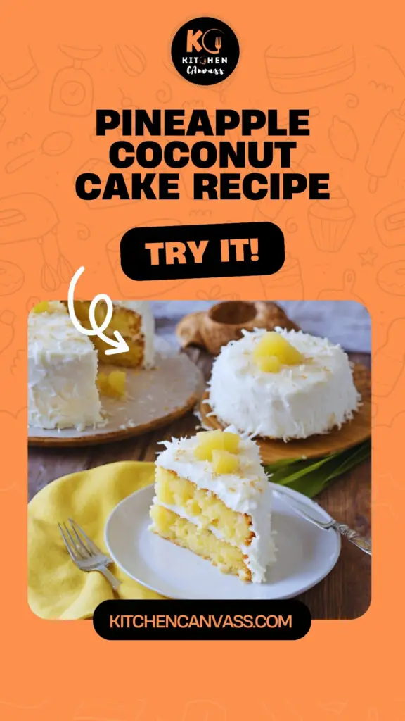 Pineapple Coconut Cake Recipe