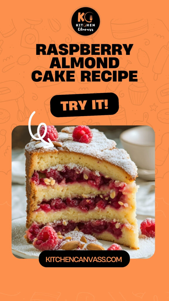 Raspberry Almond Cake Recipe
