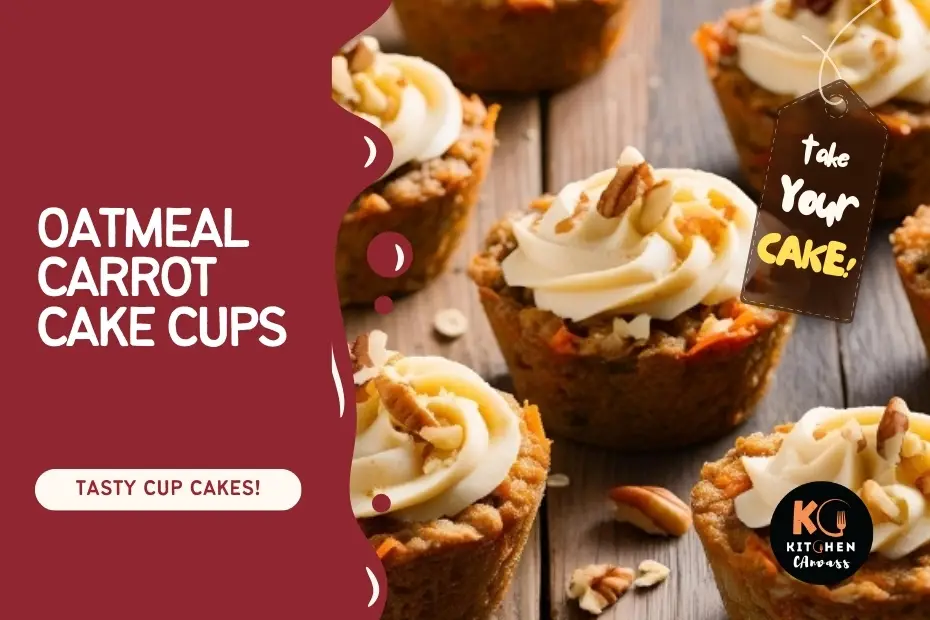 Oatmeal Carrot Cake Cups