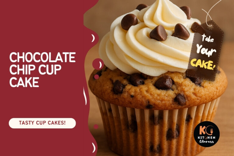 Chocolate Chip Cup Cake Recipe