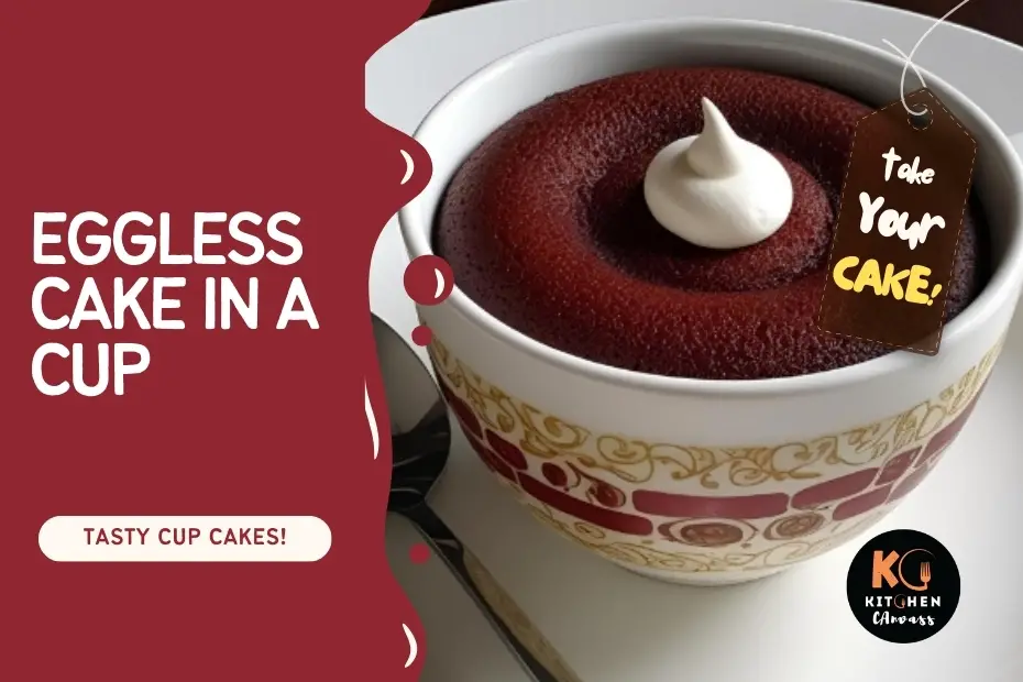Eggless Cake in a Cup