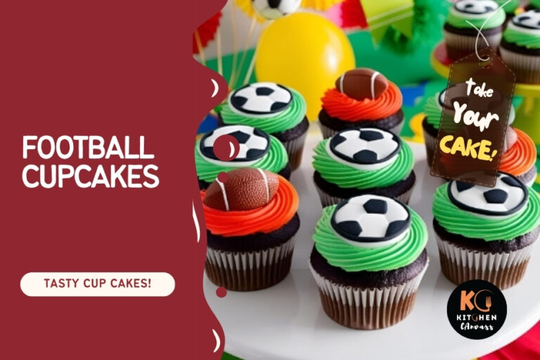 Football Cupcakes – A Funny Variation On Table for Your Kids!