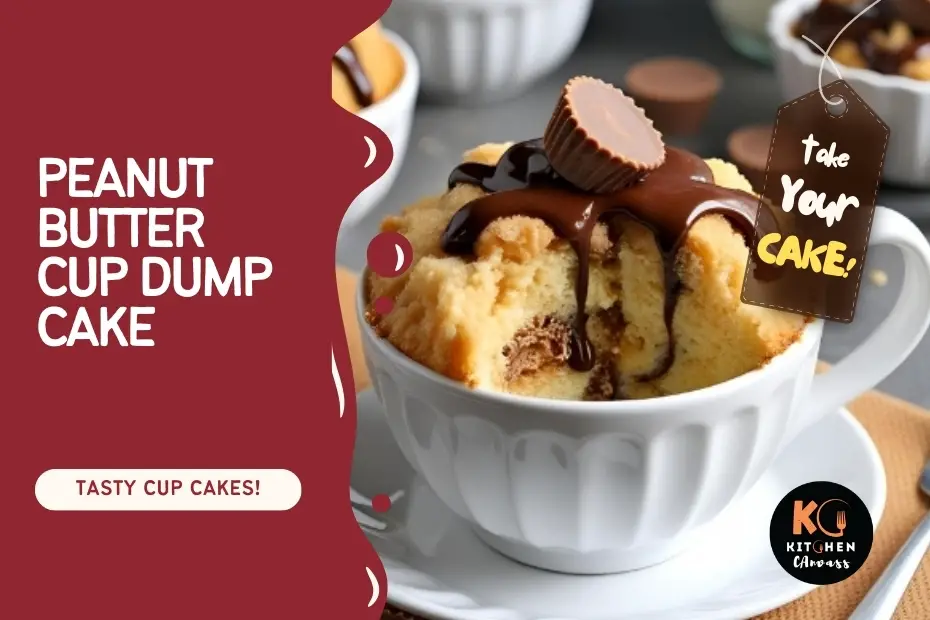 Peanut Butter Cup Dump Cake