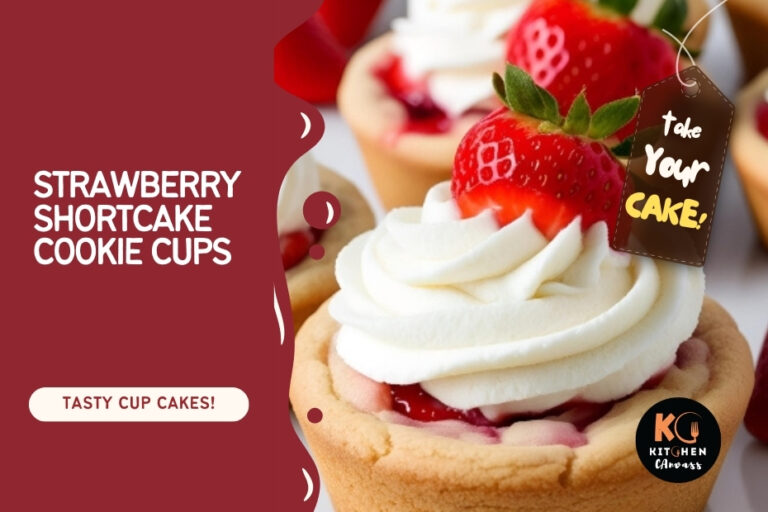 Strawberry Shortcake Cookie Cups