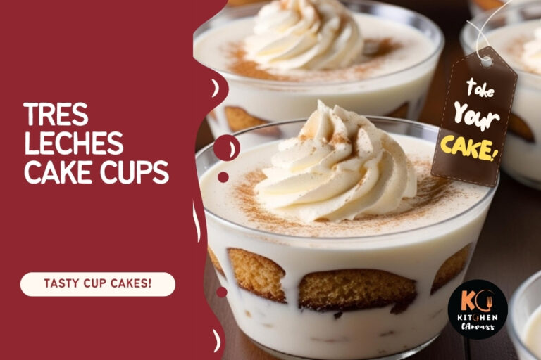 Tres Leches Cake Cups –  A Delicious Miniature Treat