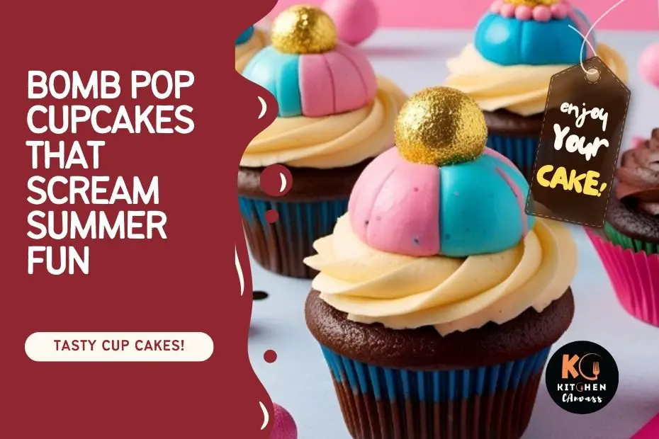 Bomb Pop Cupcakes