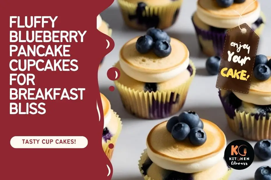 Blueberry Pancake Cupcakes