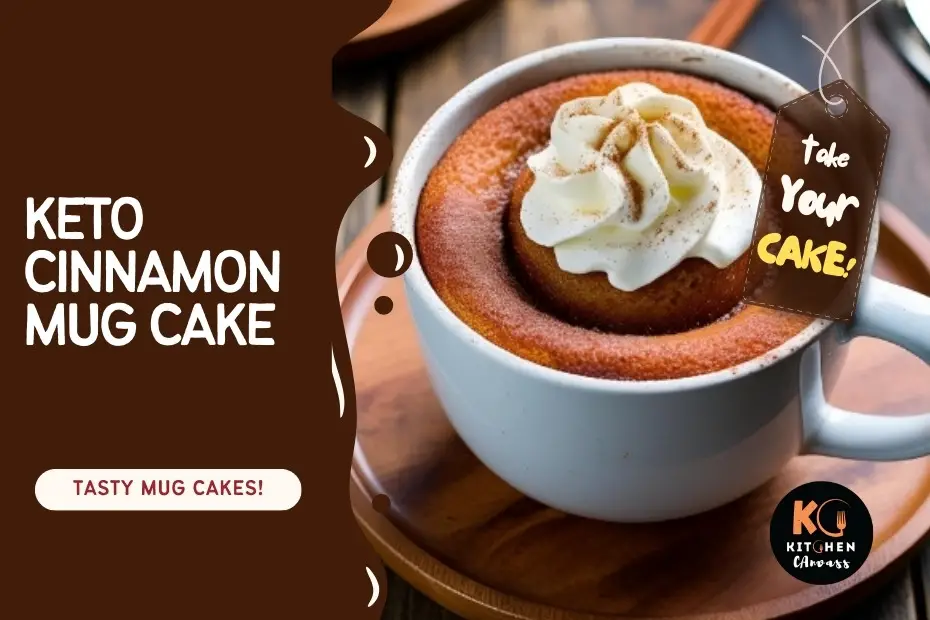 Keto Cinnamon Mug Cake