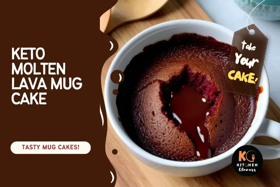 Keto Molten Lava Mug Cake